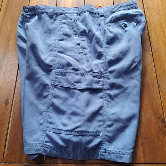 Tommy Bahama Relax Mens Blue Cargo Shorts Size 36 Tencel Cotton Blend NWT - Picture 9 of 14